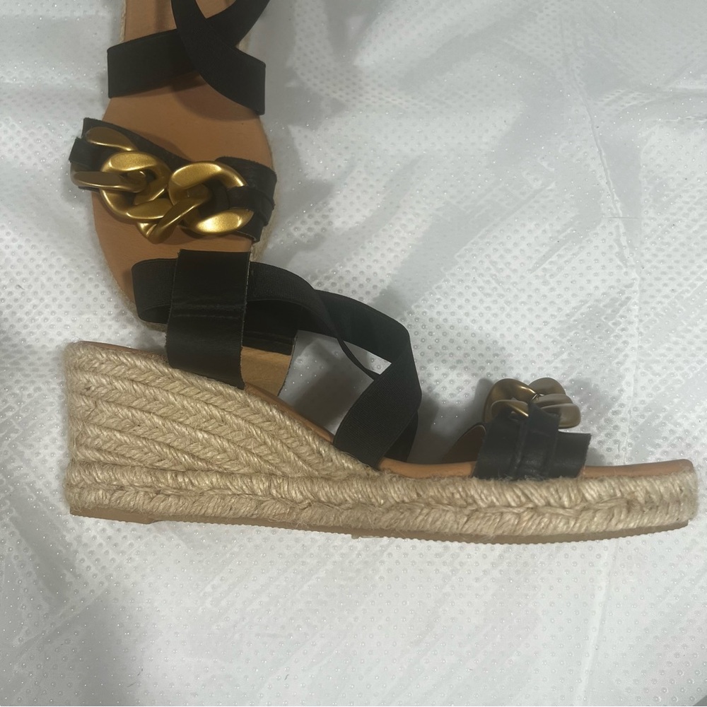Anthropologie Maypol Espadrille Wedge Sandals Women’s Sz 38 (7.5) - Picture 7 of 14